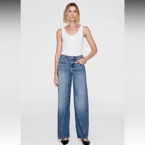 NWT ANINE BING BRIE JEAN Aegean Blue